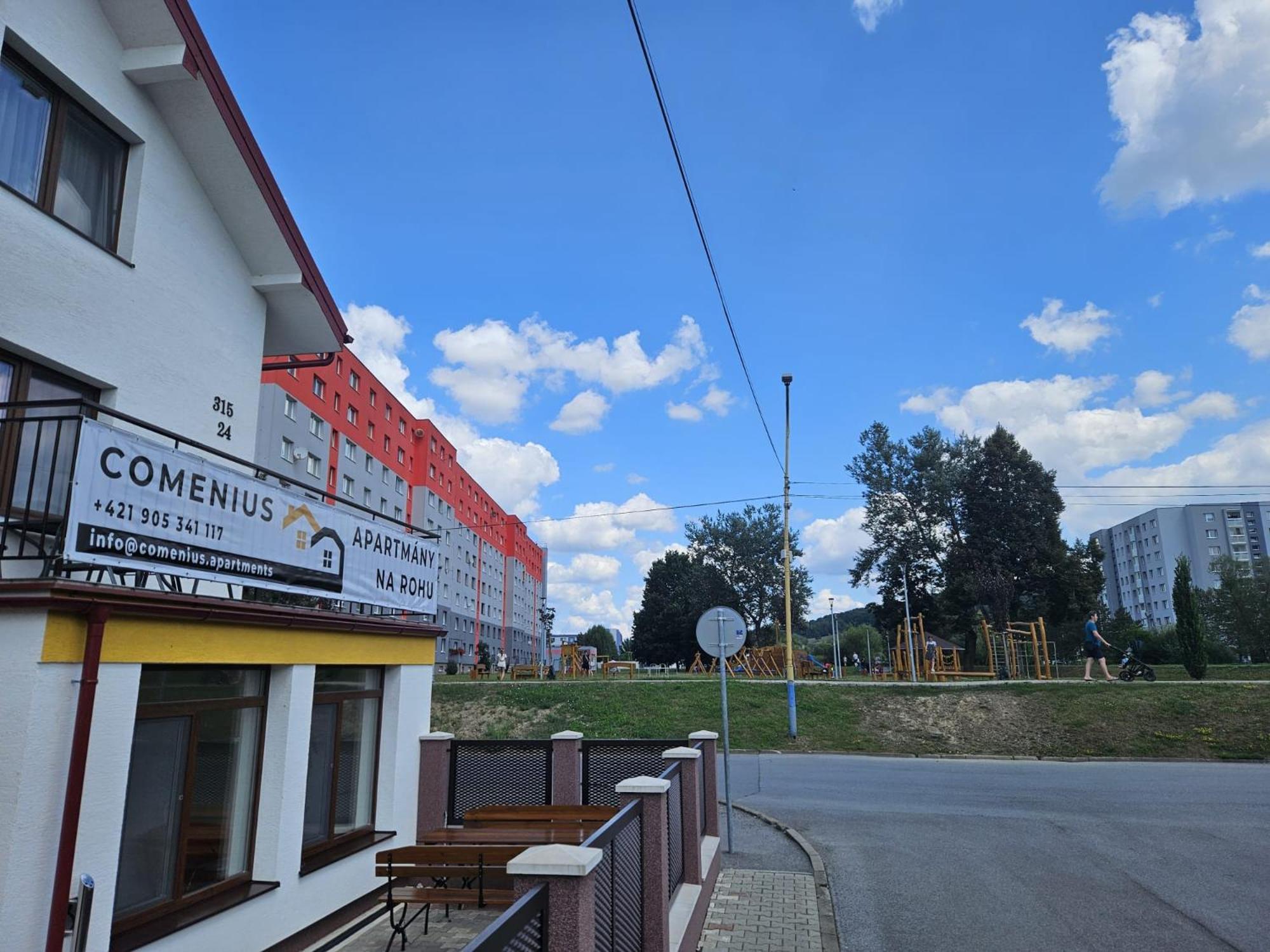 Comenius Apartments - Apartmány na rohu Felsővízköz Kültér fotó